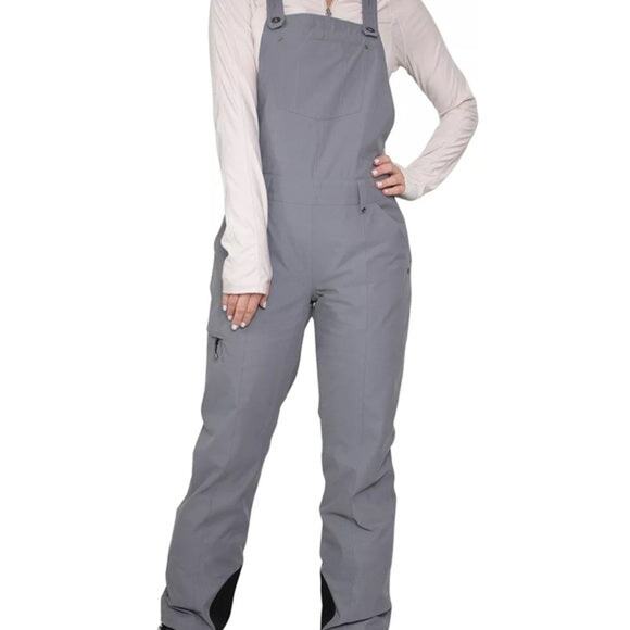 Obermeyer Malta Bib Overalls Charcoal Size 12